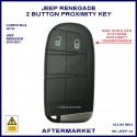 Jeep Renegade 2015-2021 2 button ID4A HITAG-AES keyless go 433 MHz ASK