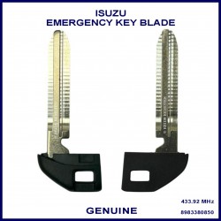 Isuzu 98338085 genuine emergency key blade fits PESS FOB
