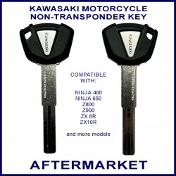 Kawasaki Ninja 400 650 Z800 Z900 motorcycle key