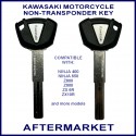 Kawasaki Ninja 400 650 Z800 Z900 motorcycle key
