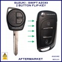 Suzuki Swift AZC83 2017 onward models T61MO integrated transponder chip flip key