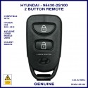 Hyundai 95430-2S100 IX35 2 button genuine remote
