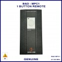B&D MPC1 old 1 button 9 dip switch 27.145Mhz remote