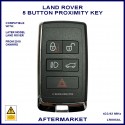 Land Rover compatible smart 5 button proximity remote