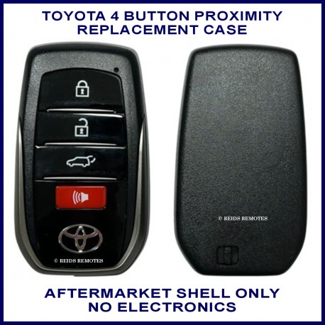 Toyota 300 Series 4 button replacement proximity remote case