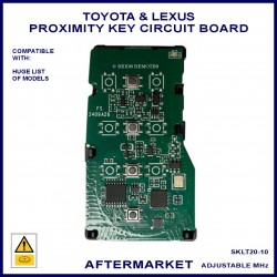Toyota proximity key circuit board ID8A H-Chip suits many new type PCB references