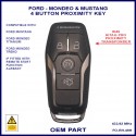 Ford Mustang 4 button smart proximity remote key