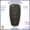 Ford Transit Custom genuine OEM 3 button sealed super flip key