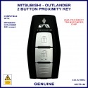 Mitsubishi Outlander 2021 onward 2 button genuine smart proximity remote key