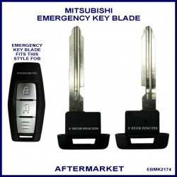 Mitsubishi 2021 onward smart key emergency key blade