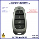 Hyundai Tucson NX 2021 on aftermarket 95440-N9032 4 button proximity key
