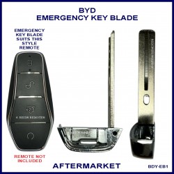 BYD emergency key blade for new style proximity remote