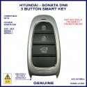 Hyundai Sonata 2019-2023 genuine 95440-L1300 3 button proximity key
