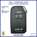 KIA Carnival 2020 on 6 button smart proximity key 95440-R0450
