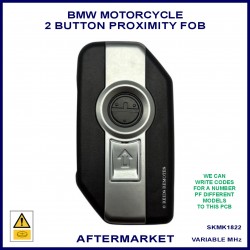 BMW motorcycle 2 button programable smart proximity remote key