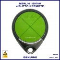 Merlin E970M 4 button garage door remote control