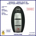 Nissan Pathfinder R52 2019 onward - 3 button 285E3-9UF1B smart proximity key