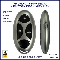 Hyundai Kona 2023 onward aftermarket 4 button proximity key 95440-BE030 compatible