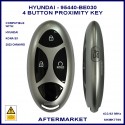 Hyundai Kona 2023 onward aftermarket 4 button proximity key 95440-BE030 compatible