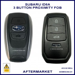 Subaru BRZ Forester Impreza Legacy Outback XV Crosstrek WRX - Denso 14AHK - 3 button smart key