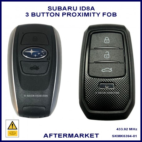 Subaru BRZ Forester Impreza Legacy Outback XV Crosstrek WRX - Denso 14AHK - 3 button smart key