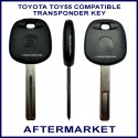 Toyota Hilux compatible TOY55BTE transponder key
