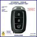 Hyundai Venue 2019 onward genuine 95440-K2100 3 button proximity key