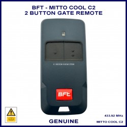 BFT Mitto COOL C2 electric swing or sliding gate remote comntrol