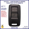Toyota 70 series Landcruiser Tokai Rika F51TG 89742-60130 genuine 2 button remote control