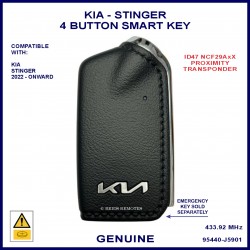 KIA Stinger 2022 on 4 button replacement smart proximity key 95440-J5901
