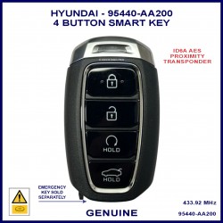 Hyundai Elantra 2020-2023 genuine 95440-AA200 4 button proximity key