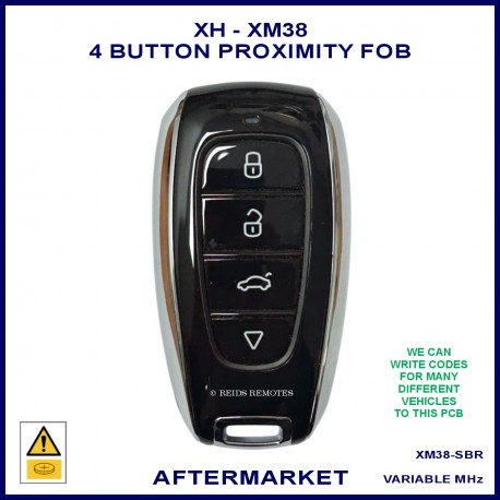 X-Horse Universal smart 4 button smart proximity key XSSBR0EN