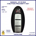 Nissan GT-R R35 5WK48904 or 5WK49739 genuine proximity remote