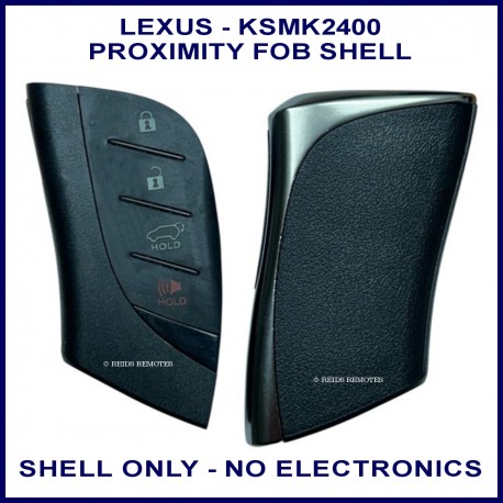 Lexus GX NX UX compatible 4 button proximity remote shell
