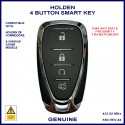 Holden Commodore ZB 4 button smart proximity key NCF29A1E chip