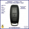 Nissan X-Trail T33 2022 onward replacement 2 button proximity key 5MR0B