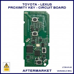 Lexus & Toyota compatible proximity key PCB DST40 or DST80