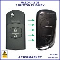 Mazda 2 DE 2007-2014 2 button D1524 SKE126-01 flip key