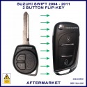 Suzuki Swift 2004-2011 models with Calsonic Kansai Corp TS002 remote module