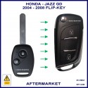 Honda Jazz 2004-2008 G8D-380H-A 2 button remote flip key aftermarket 313MHz ID 8E
