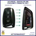 Hyundai Santa Fe DM 2012-2018 aftermarket proximity key 434 MHz