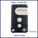 B&D 4335EBD 3 button garage remote