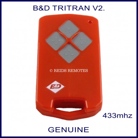 B&D  Tritran V2 remote - model 62874