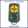 ATA PTX 5 V1 orange button garage remote