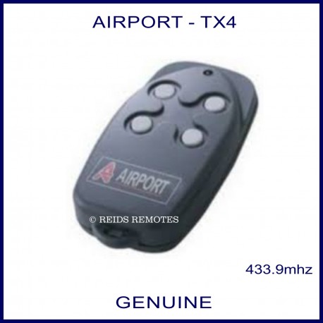 Airport TX4 - garage remote