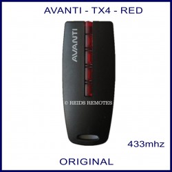 Avanti EURO-TX 4 red button garage remote