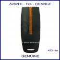 Avanti EURO TX - 4 orange button garage remote control