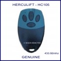 HERCULIFT HC105 green & black garage door remote