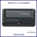 Merlin +2.0 E940M - 1 button garage door remote control