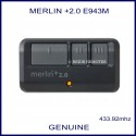 Merlin +2.0 E943M - 3 button garage door remote control